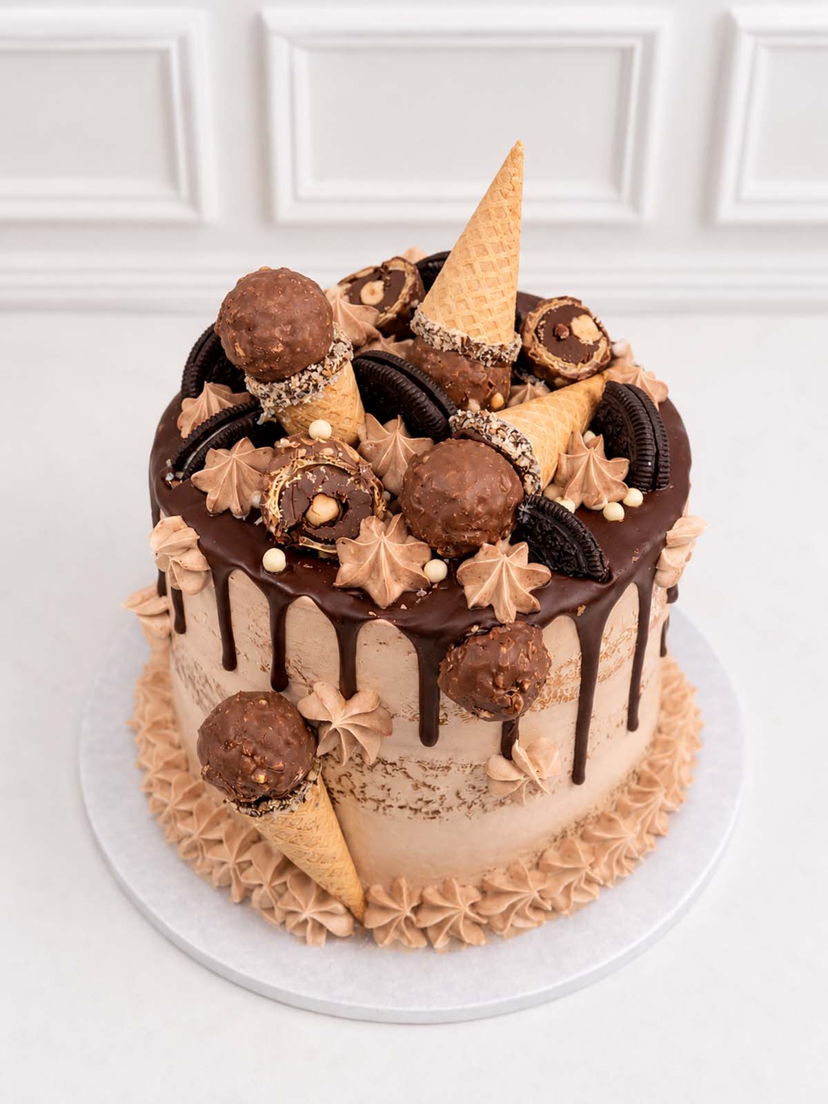 Nutella Ferrero Rocher Cake handmade in London