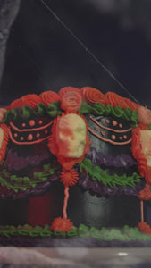 Day of the Dead Halloween Cake