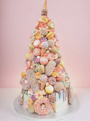 Unicorn Croquembouche Cake