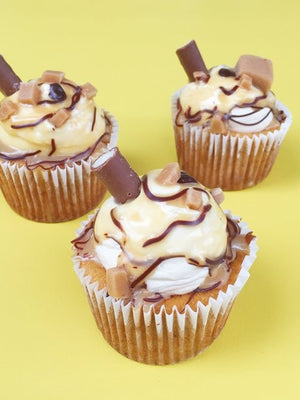 Banoffee Milkshake Cupcakes