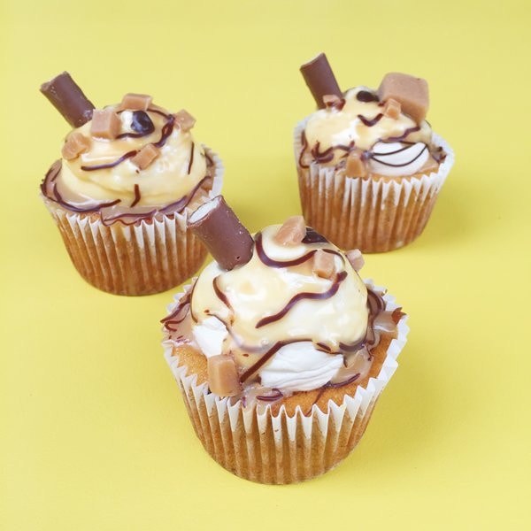 Banoffee Milkshake Cupcakes London