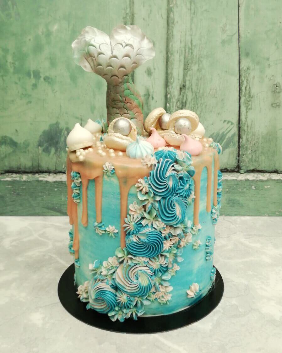 Mermaid Cake 6