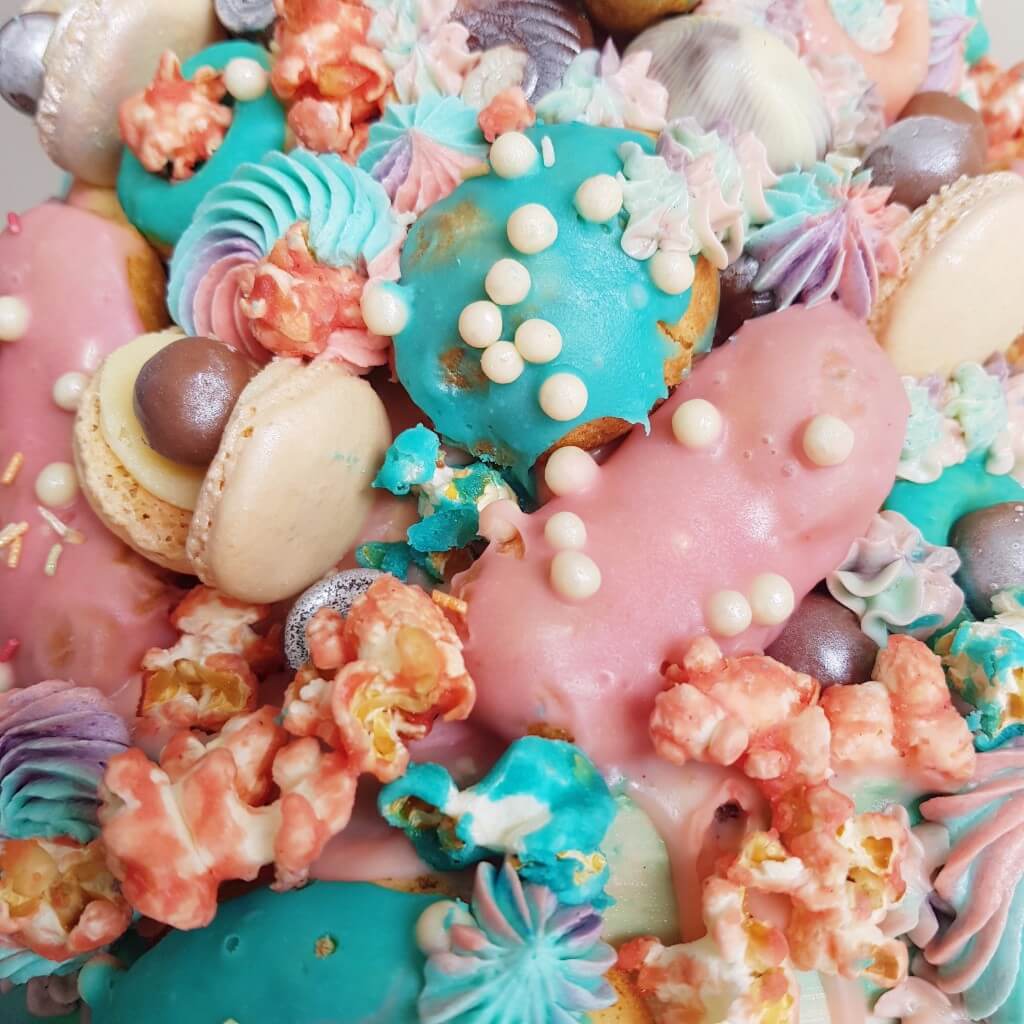 Mermaid Croquembouche Cake 7