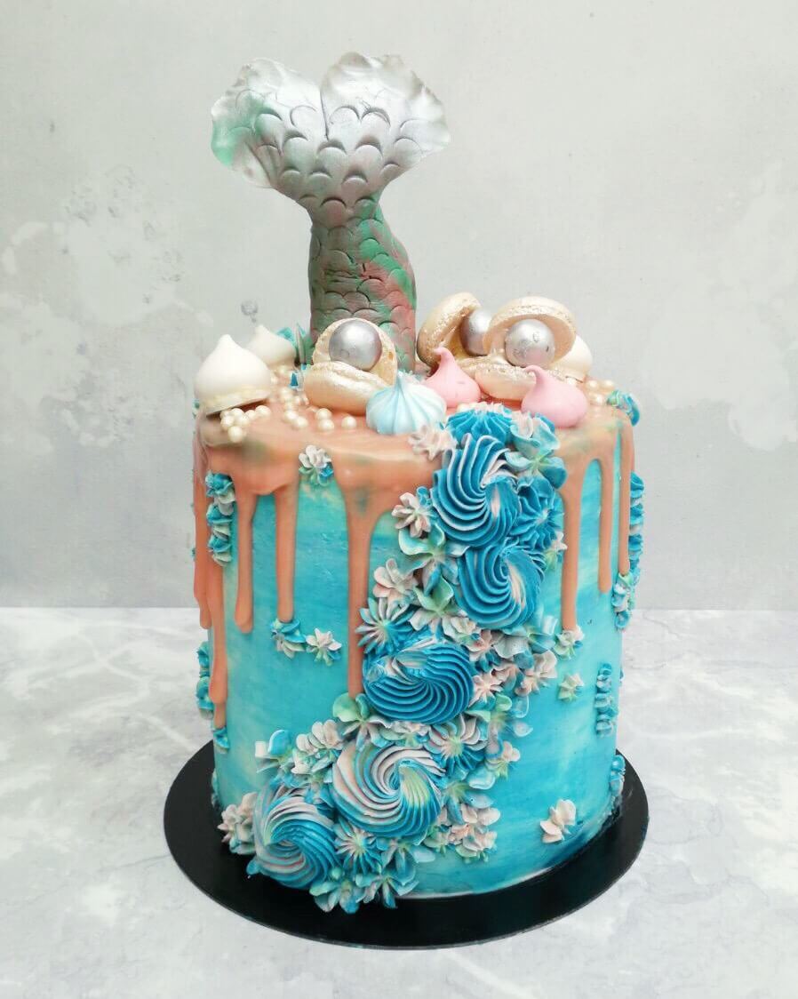 Mermaid Cake 5