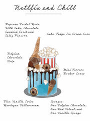 Netflix Cake Infographic