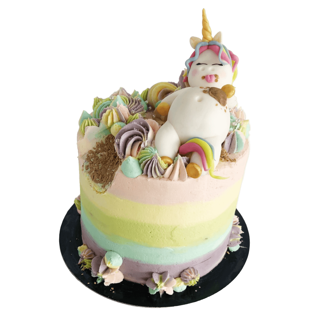 Vegan Fat Unicorn Cake Delivered