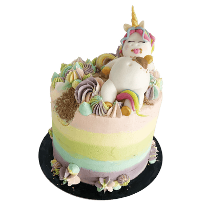 Funny Unicorn Vegan Birthday Cake | Free Gift & Delivery