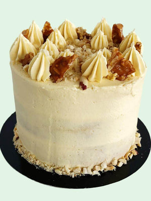 Vegan Peanut Butter Banana Cake