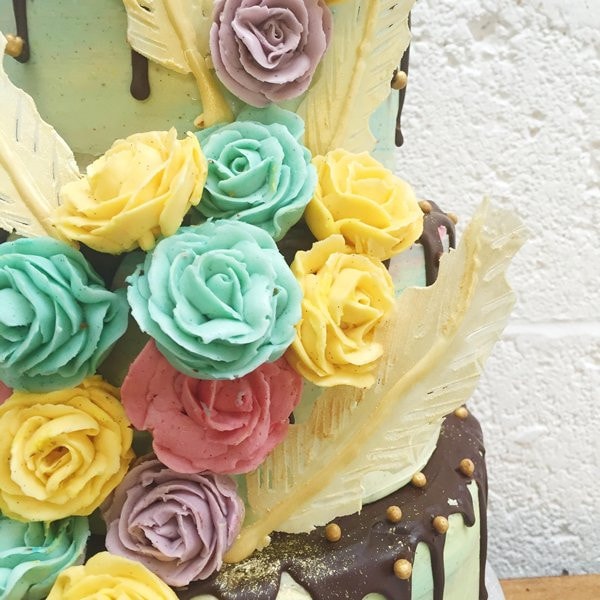 Floral Wedding Cakes London